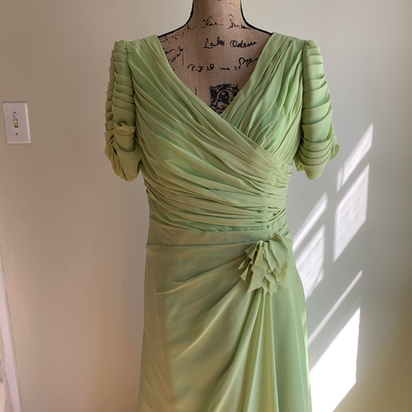Light In The Box green gown dress size 14W - Picture 10 of 15